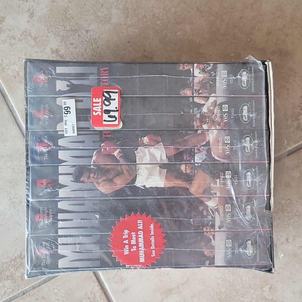 Muhammad Ali boxed Video set